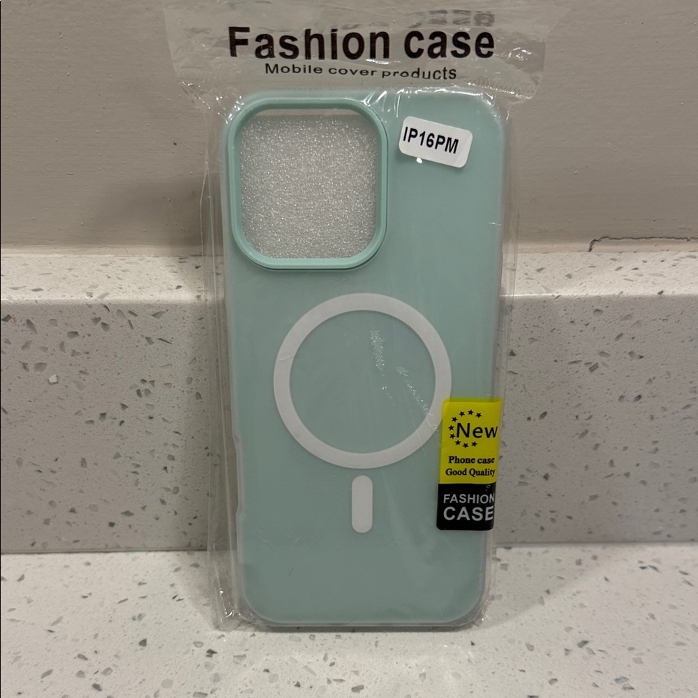 Fashion Case for iPhone 16 Pro Max - Mint Green MagSafe